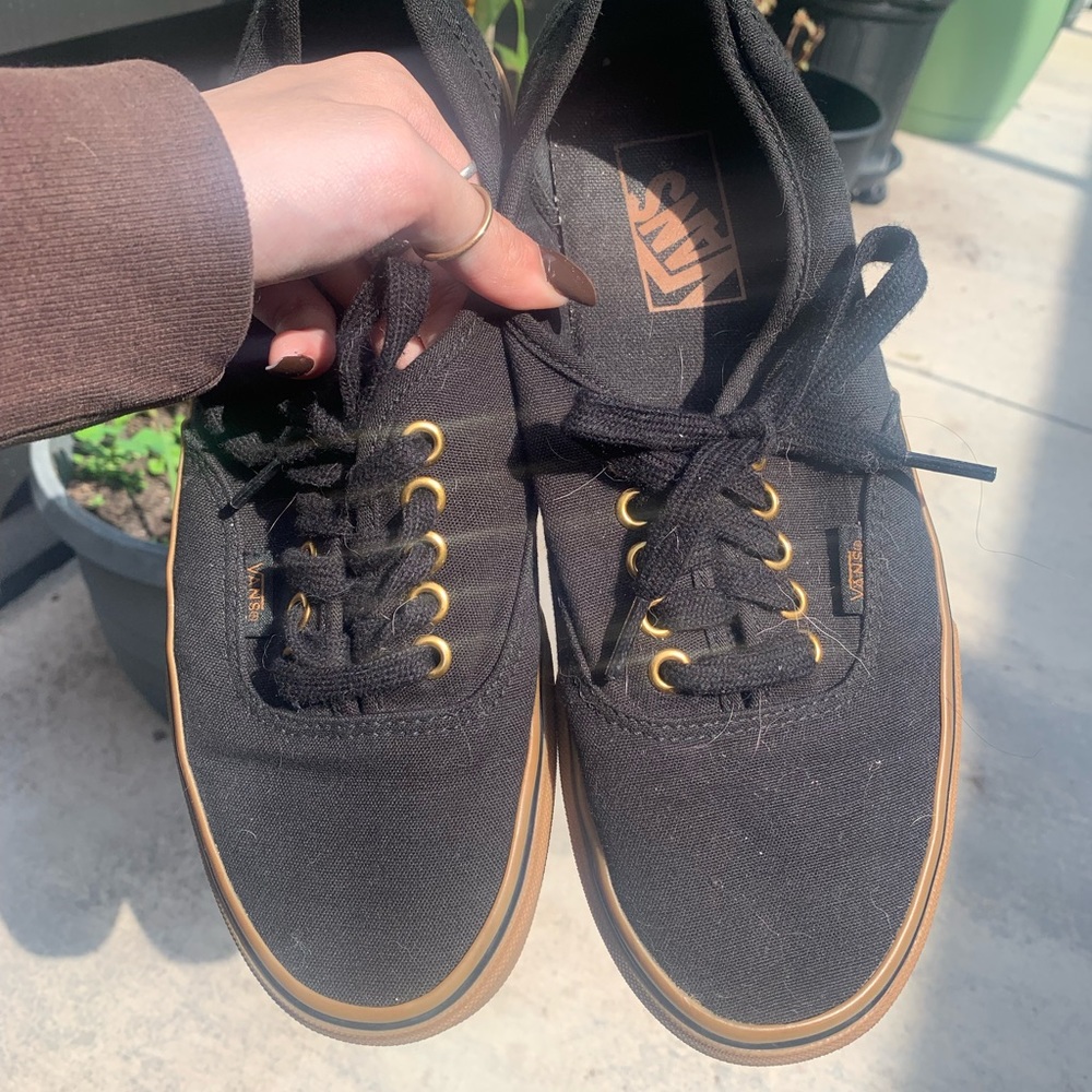 SOLD!! Black low vans